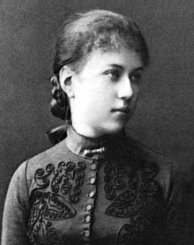 A portrait of Kollontai painted in 1888.