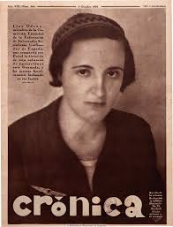 Photograph of Lina Odena taken between July and September 1936, shortly before her death.