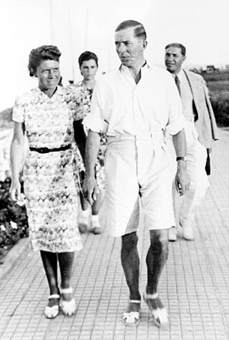 Maria Terwiel and her fiancé, Helmut Himpel. Via Wikipedia